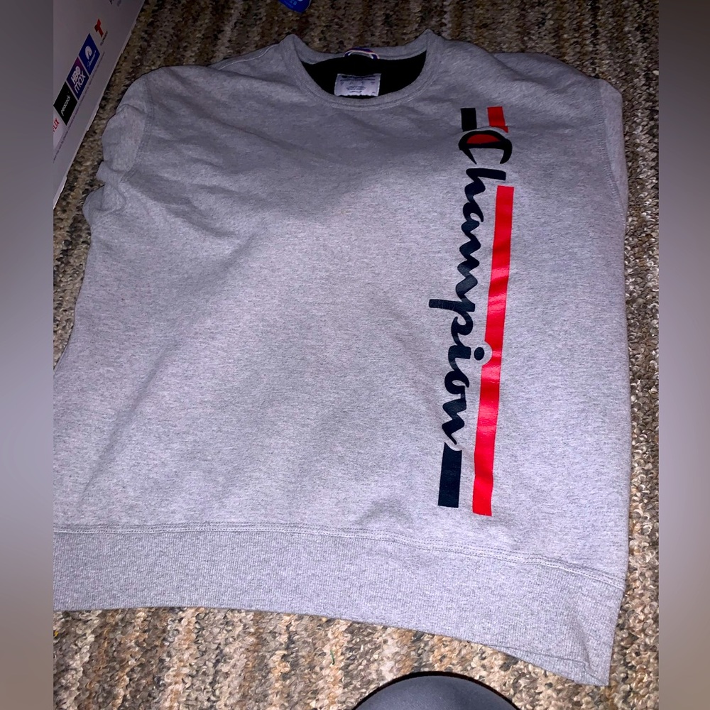 Grey champion sweater almost brand new